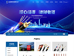 江苏驰利电缆网站制作案例