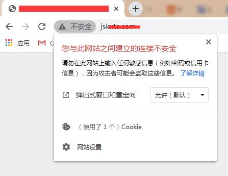 http在google上的显示效果